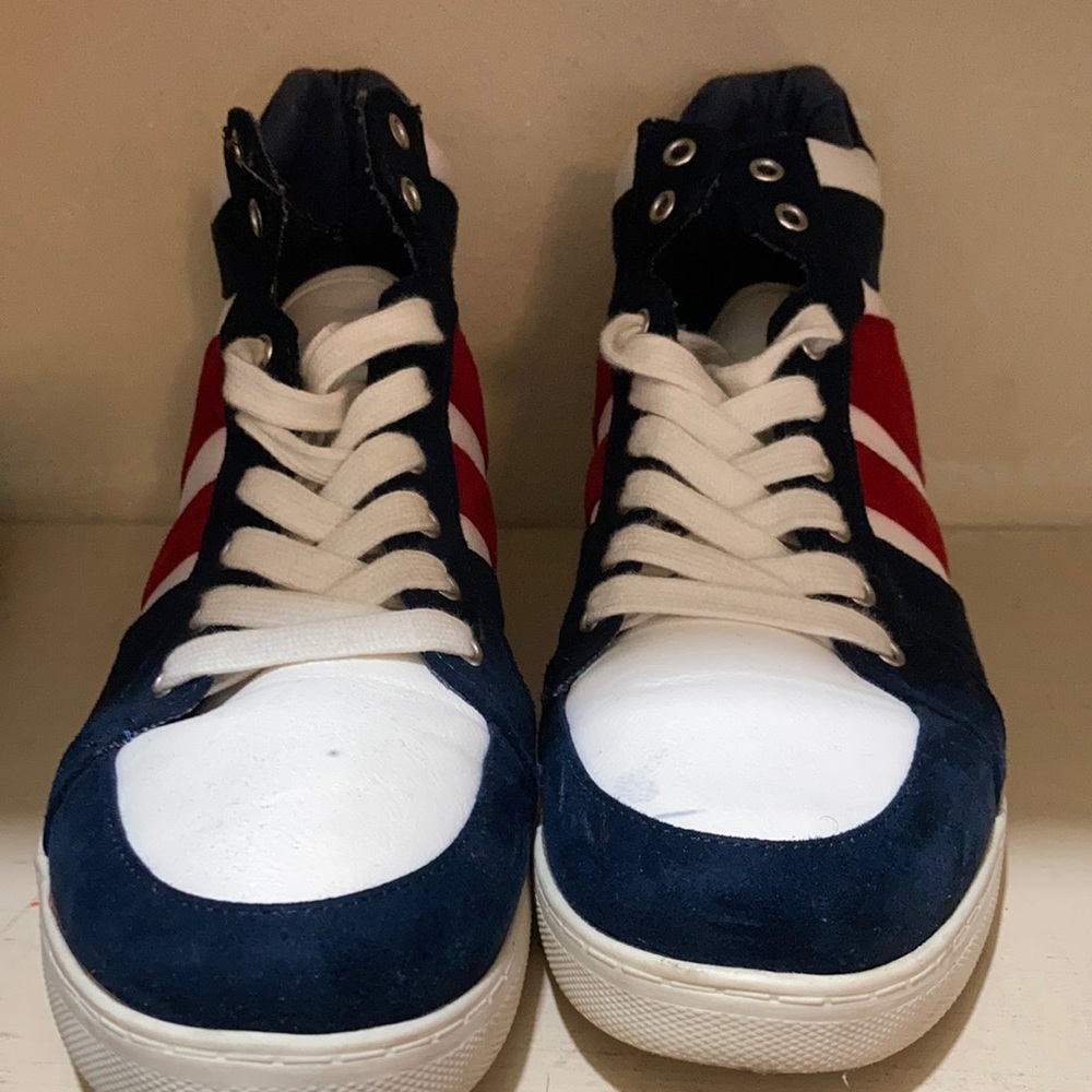 Forever 21 Sneakers Red White Blue